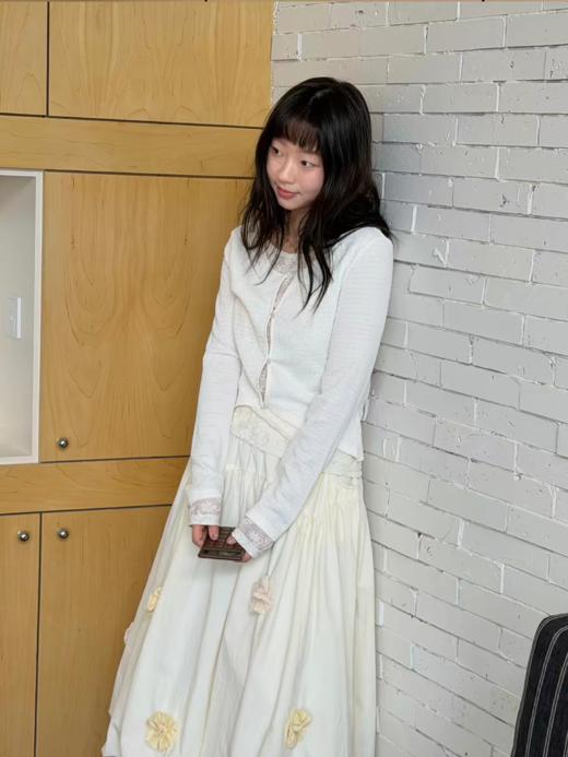 nothe Case布然/NC261825/「自由书信」蕾丝假两件显瘦春夏打底衫长袖复古上衣 商品图3