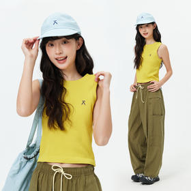 【出游季特惠-春夏新品】ACMEITEM 爱棵米户外刺绣彩色针织背心 GAH2160121C