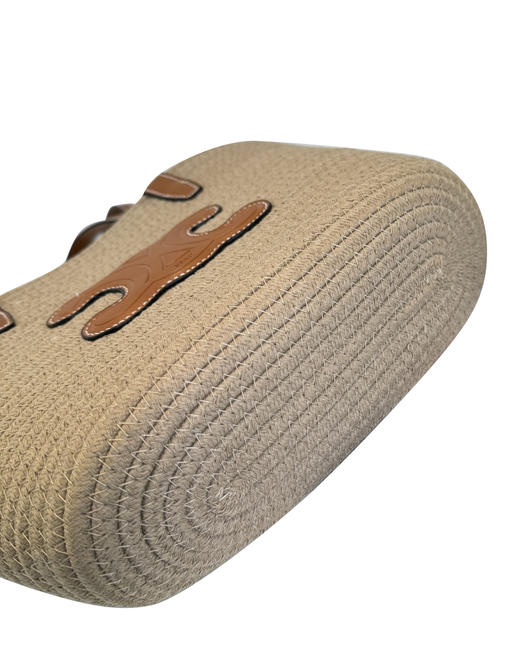 logo草编包托特包zo008 商品图3