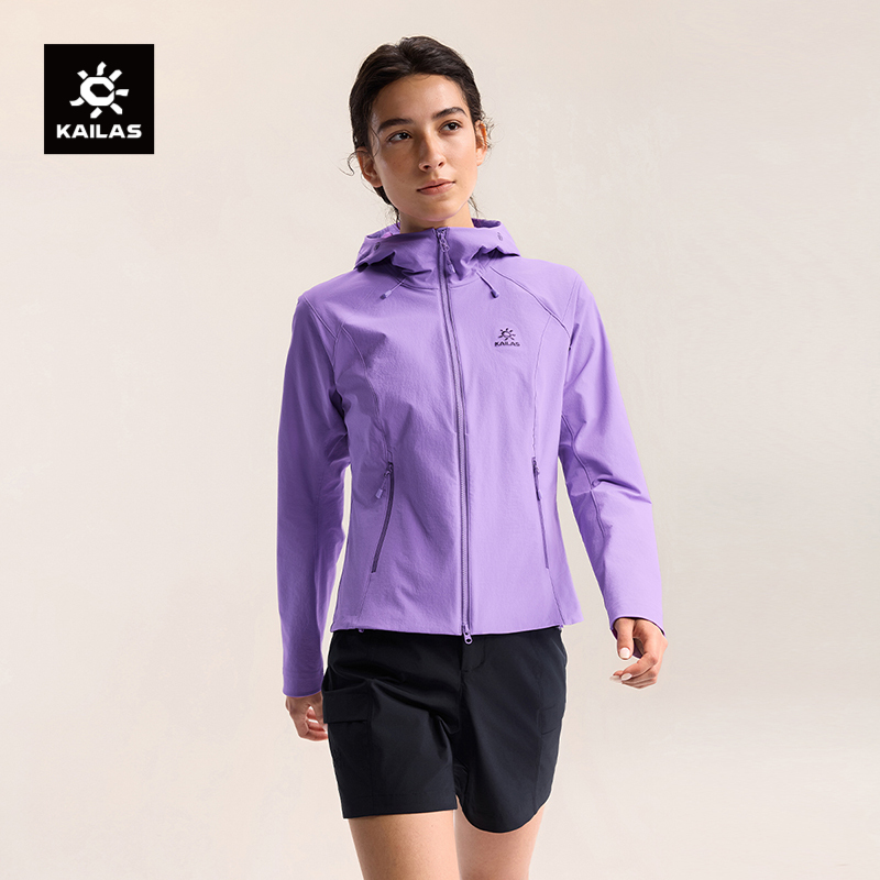 KAILAS凯乐石 女款M8连帽软壳外套 KG2619206