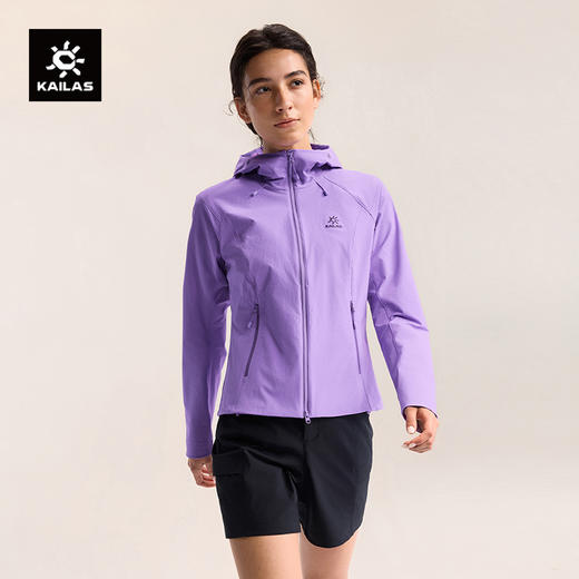 KAILAS凯乐石 女款M8连帽软壳外套 KG2619206 商品图0