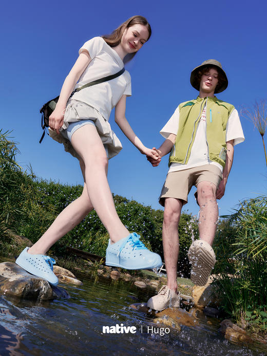 native EVA德训洞洞鞋hugo户外休闲轻便透气夏男女款 商品图0