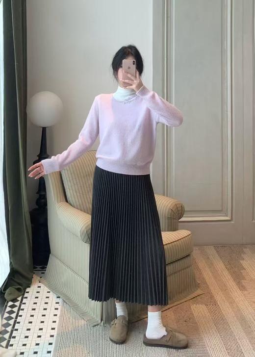 【门店同款】ENJOY冬季领口镂空珍珠针织衫 167546259 商品图2