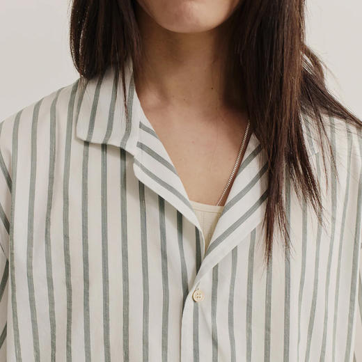 A Kind of Guise SAMATA SHIRT 意大利制棉亚麻混纺宽松剪裁衬衫 商品图3