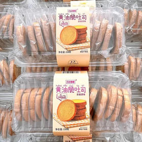 百兹曼曼 黄油脆吐司奶香原味218g