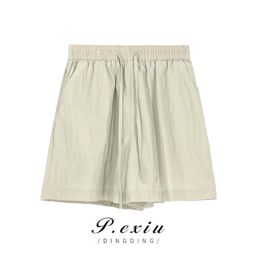 04-3潘依绣丁丁宠粉【都市轻运动】夏季休闲防晒连帽上衣抽绳短裤套装 WH23035 商品图2