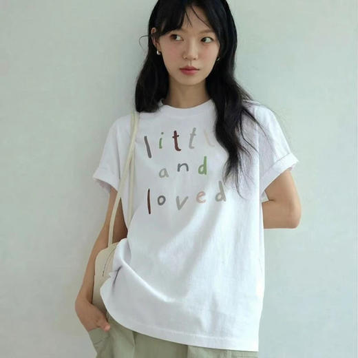 （3件起拍，单拍不发货）2026花型全面升级品质纯棉韩系印花T恤短袖全包边yc0420014 商品图2