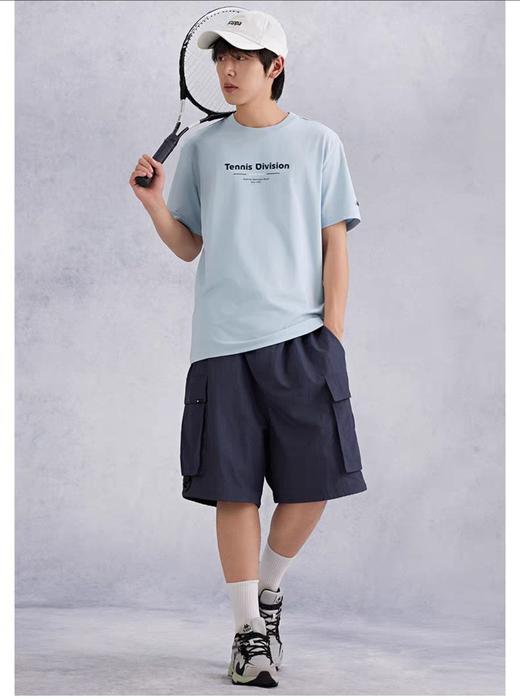 MJ/Kappa卡帕背靠背新款夏季凉感抗菌印花短袖男运动跑步t恤休闲上衣 商品图1