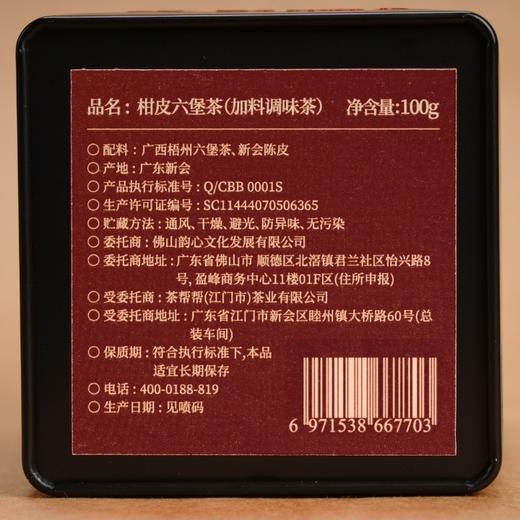 陈韵金皮&濡菲丨金丝老六堡 100g（大师监制 2013年一级六堡茶+2019年天马陈皮丝 商品图6