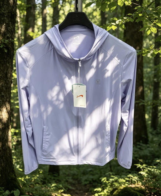 XY/贵人鸟女款连帽外套休闲运动夹克衫上衣防晒衣A1252248 商品图6