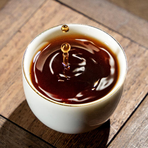 【春季茶礼】茶叶 六堡 陈皮六堡茶  黑茶 茶叶礼盒  典藏版 茶饮 五虎 520g 商品图3