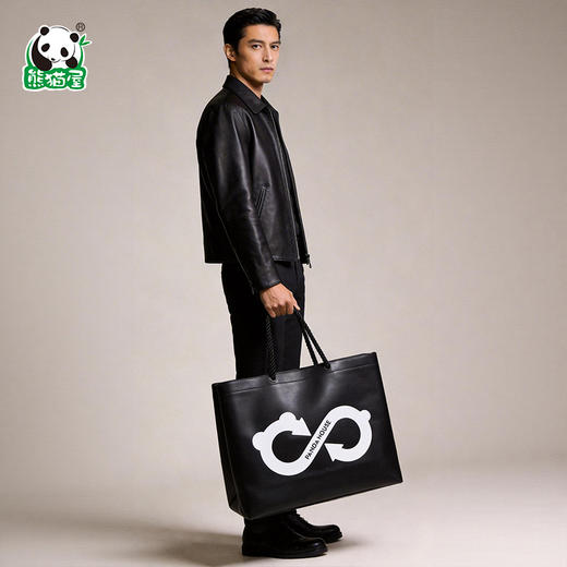 熊猫屋PANDAHOUSE 欧不小子时尚单肩包 2款可选 商品图4