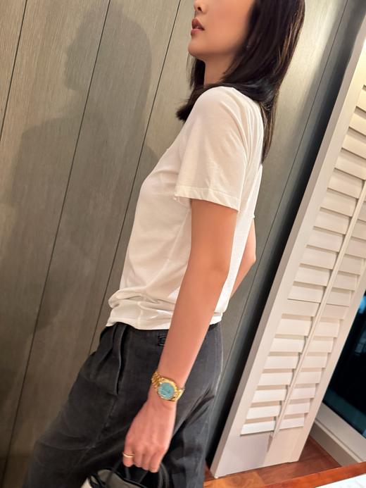 普拉达 26早春新款经典回归全新上线三角标T恤 商品图7