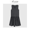 04-3潘依绣丁丁宠粉赫本极简风褶皱宽松显瘦圆领无袖连衣裙 M9252 商品缩略图0
