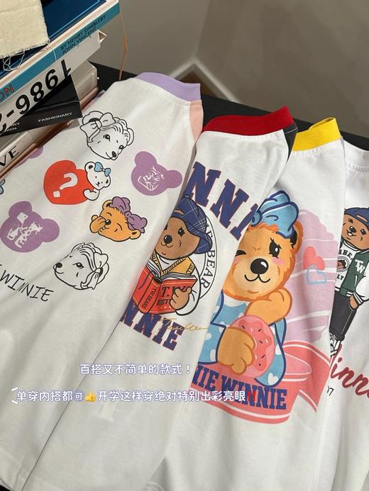 品质款，春季新款韩系小熊打底衫  26Y040549- 商品图5