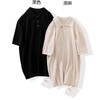 【lyyk-F88010】男子透气亚麻针织休闲百搭短袖POLO衫！！ 商品缩略图2