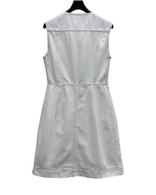 女款拉链无袖牛仔连衣裙ba 商品图1