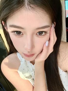 ginomii 半年抛 黑猫眼泪 直径14.2mm着色13.4mm