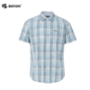 波顿男士夏季清爽自在 短袖格仔衬衫MS170226 商品缩略图5
