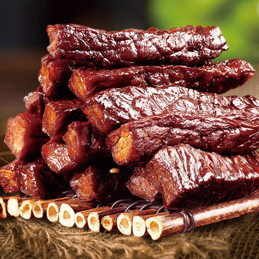 赛味馋酱牛肉/手撕牛肉干 内蒙古草原特产 传统原味 开袋即食 商品图1