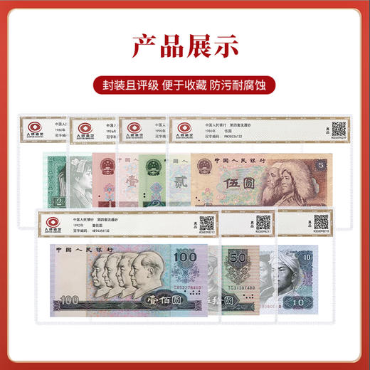 第四套人民币小全套 商品图1