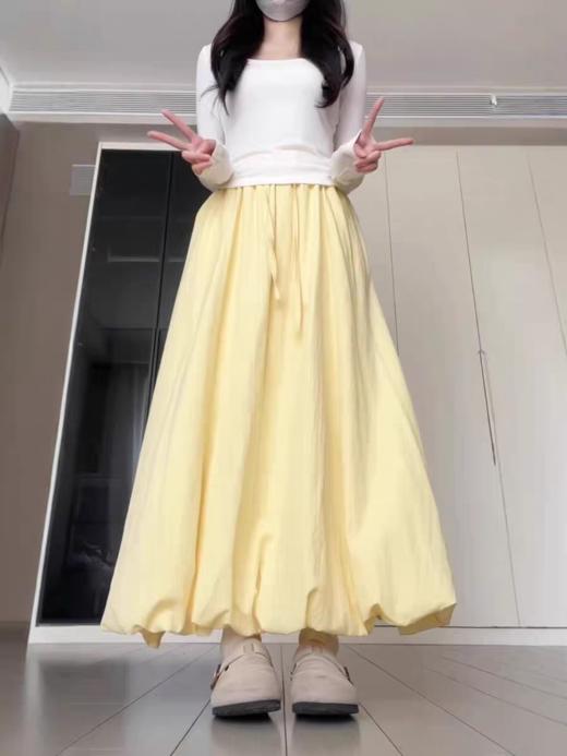 <曾小咸推荐>4.11新品上新 韩系纯色花苞半裙 日常139！！ 活动价89！！【预售款，预计3-15天发货】 商品图4