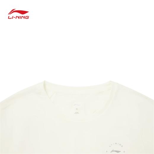 李宁女子反光速干透气短袖T恤ATSW144 商品图5