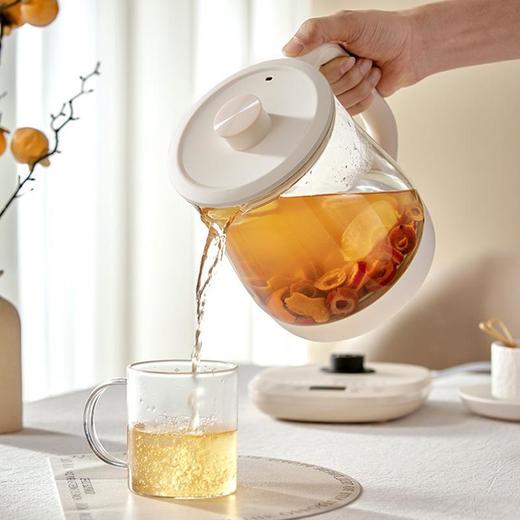 【自营】小熊(Bear)养生壶 煮茶壶 不锈钢恒温壶花茶壶 办公家用保温电热水壶1.5L大容量煮茶器烧水壶0胶水 YSH-J15T9全密封0胶水全钢上盖智能预约保温 商品图1