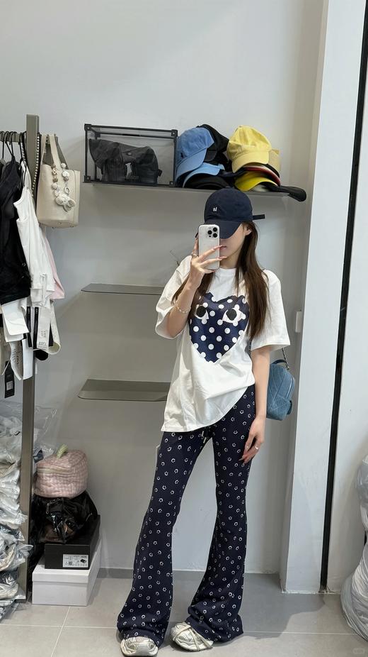 <曾小咸推荐>4.11新品上新 260G纯棉川久波点爱心短袖  日常109！！ 活动价79！！【预售款，预计3-15天发货】 商品图5