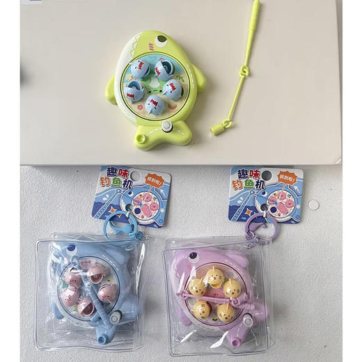 趣味旋转钓鱼挂件钥匙扣-纪念日百货门店同款170144314 商品图3