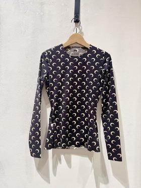 女款月亮长袖T恤he