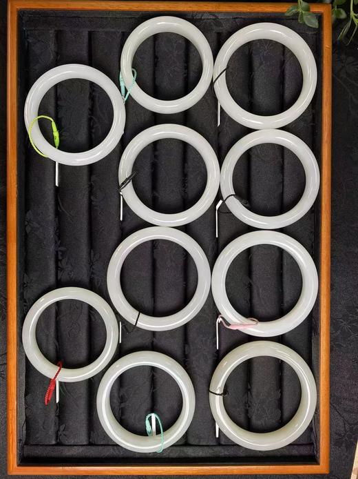 【ZOXE专属】羊脂白玉/白玉手镯合集，3-5天发货，48小时鉴赏期 商品图2