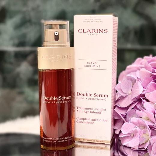 【19楼专属 全球购】CLARINS娇韵诗黄金双萃修护精华100mI/瓶(第八代)  有效期至27年1月  商品图2