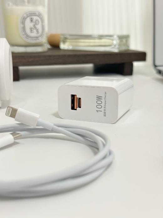 超充三合一充电器 3C认证 100W 快充 升级双协议端口 A-5916 商品图0