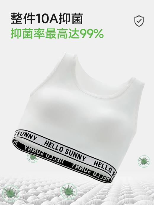 直发【中高强度】正品Hellosunny女士运动减震内衣，瑜伽，健身 商品图5