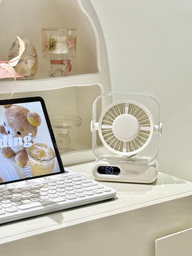 【向物桌面风扇-Air17】🌟桌面净化扇！鼻炎党大风怼脸吹都舒服！！ ✨过滤粉尘，净风不呛鼻 ✨6m/s大风力，燥热秒消散 ✨无孔壁挂🧩 厨房厕所可救急 
