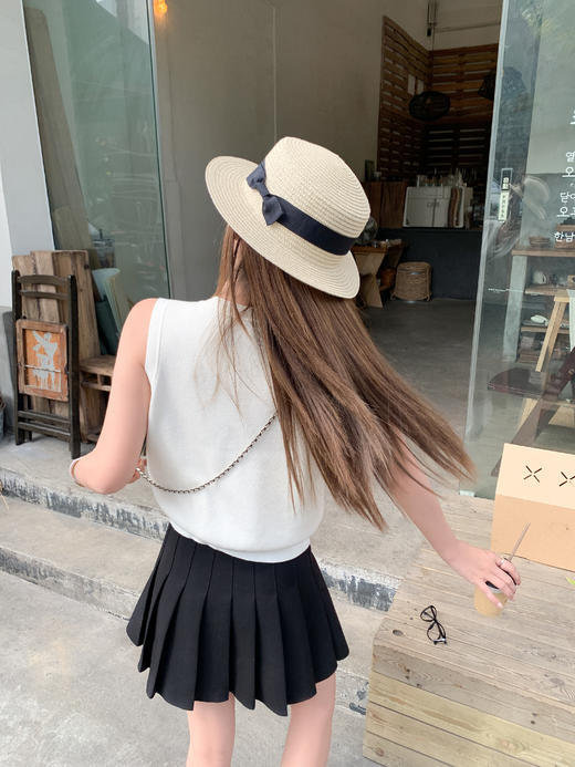 <曾小咸推荐>4.12现货秒杀 ！微信超特价！韩系2色v领针织马甲背心 日常159.99 立减100 秒杀59.99！！ 商品图6