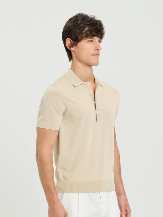 callisto黑色进口三醋酸匹马棉混纺T恤 商品图8