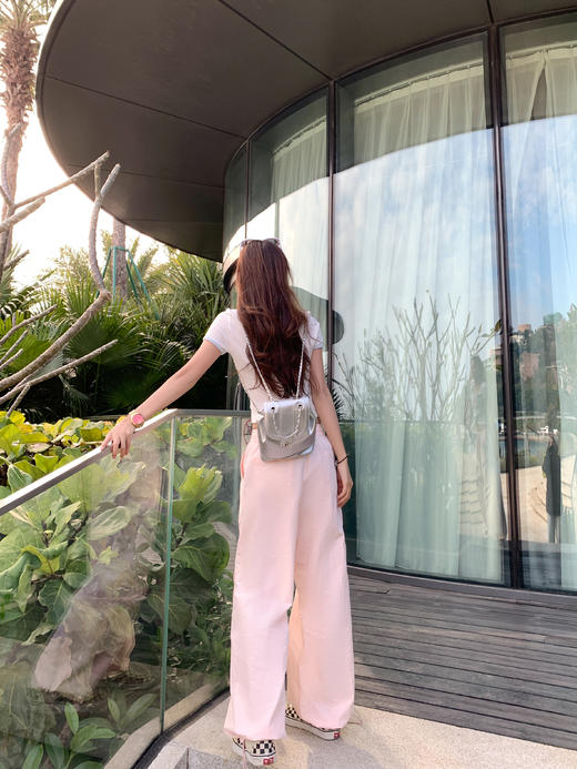 <曾小咸推荐>4.12现货秒杀 ！微信超特价！彩色字母印花系带短袖T恤 日常119.99 立减60 秒杀59.99！！ 商品图7