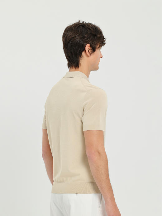 callisto黑色进口三醋酸匹马棉混纺T恤 商品图9