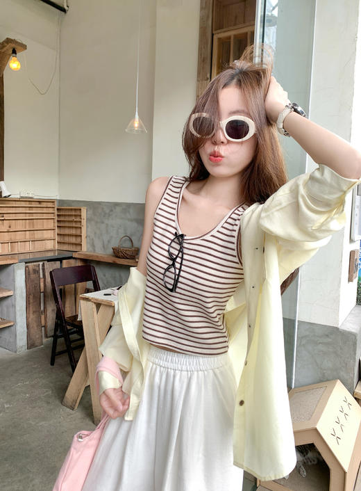 <曾小咸推荐>4.13现货秒杀 ！微信超特价！韩系薄款防晒长袖衬衫 日常179.99 立减100 秒杀79.99！！ 商品图6