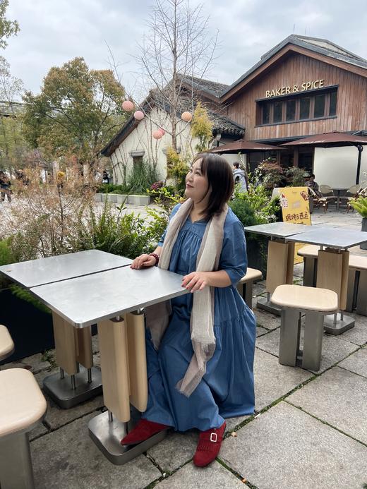 【群内福利】【纯棉V领连衣裙】上好棉料，柔软舒适、亲肤不易静电 干爽透气、不易缩水 纯棉面料立体剪裁抽皱 商品图14