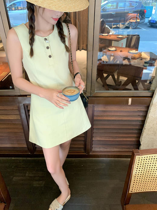 <曾小咸推荐>4.12现货秒杀 ！微信超特价！无袖背心连衣裙 日常169.99 立减80 秒杀89.99！！ 商品图8