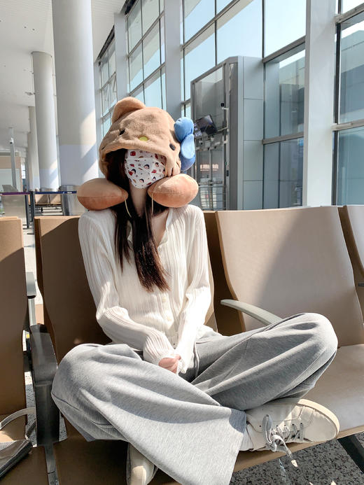 <曾小咸推荐>4.13现货秒杀 ！微信超特价！韩系直筒休闲裤 日常179.99 立减110 秒杀69.99！！ 商品图8