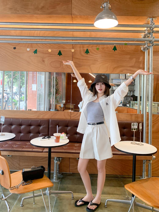 <曾小咸推荐>4.12现货秒杀 ！微信超特价！3色高腰西装休闲裤 日常139.99 立减50 秒杀89.99！！ 商品图10