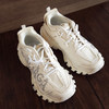 【95新】Balenciaga巴黎世家白色涂鸦Track Nail Polish运动鞋老爹鞋 36码 女士090426JJ14 商品缩略图1