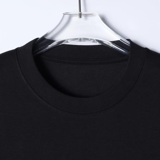 SDSA男装2026新款高贵宽松简约抽象艺术油画印花T恤百搭短袖上衣 商品图2