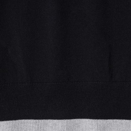 SDSA男装2026新款轻奢基础款撞色设计针织圆领短袖T恤百搭休闲 商品图3