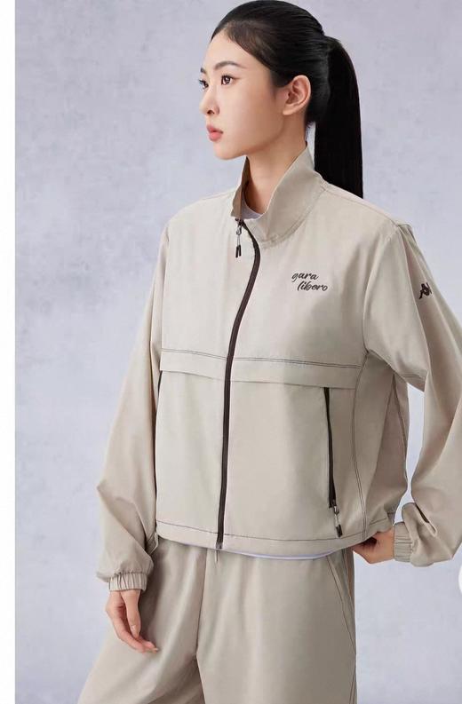 XXMKappa卡帕背靠背速干跑步外套女士休闲美式夹克运动上衣开衫 商品图1