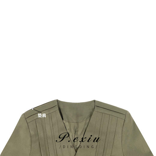 04-4潘依绣丁丁宠粉秋季新款设计感时尚休闲V领气质长袖连体裤 K3547 商品图2